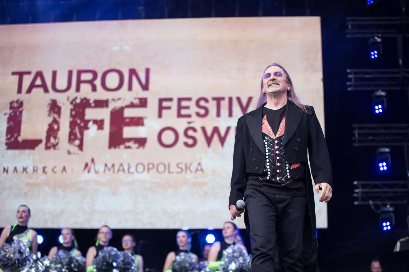 Zobacz zdjęcia z koncertu L.U.C, Rebel Babel i gości podczas Tauron Life Festival Oświęcim 2018 - Marek Piekarczyk