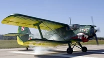 An-2, popularnie zwany Antkiem, to najliczniej produkowany samolot w Polsce. Skonstruowany przez Olega Antonowa w 1947 transportowo – pasażerski dwupłat, od 1960 do początku lat 90. masowo produkowany na licencji w PZL Mielec. Powstało wiele wersji, głównie transportowo – desantowa, pasażerska, rolnicza, wodna na pływakach, a także salonka. Wyprodukowano ponad 12 000 egzemplarzy, z czego większość na eksport do ZSRR. W Polsce Antki używane są jako samoloty transportowe, do wywożenia skoczków spadochronowych, rolnicze, gaśnicze i pasażerskie. Do 2012 r. były używane w lotnictwie wojskowym do zadań transportowych, szkolenia pilotów i holowania rękawów strzeleckich. W minionych latach Antki kilkakrotnie posłużyły jako środek ucieczki pilotów wraz z rodzinami na Zachód z krajów komunistycznych. Występujący na Pikniku egzemplarz SP-MLP, noszący wcześniej numer wojskowy 7447 został wykorzystany przez załogę z 13 Pułku Lotnictwa Transportowego w Krakowie do ucieczki do Wiednia 1 kwietnia 1982 r.., dlatego też nosi nazwę Wiedeńczyk.