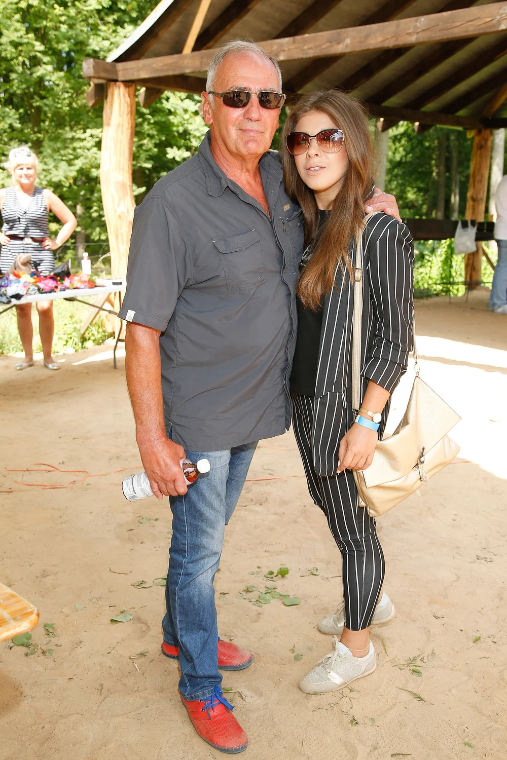 Karol Strasburger z Małgorzatą