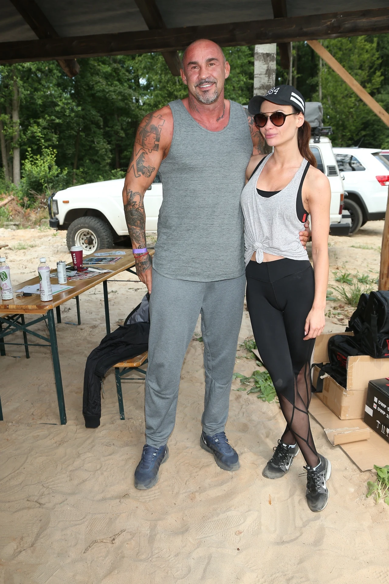 Przemysław Saleta z nową wybranką  Przemysław Saleta z nową wybranką