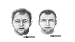 Portret pamięciowy poszukiwanego mężczyzny