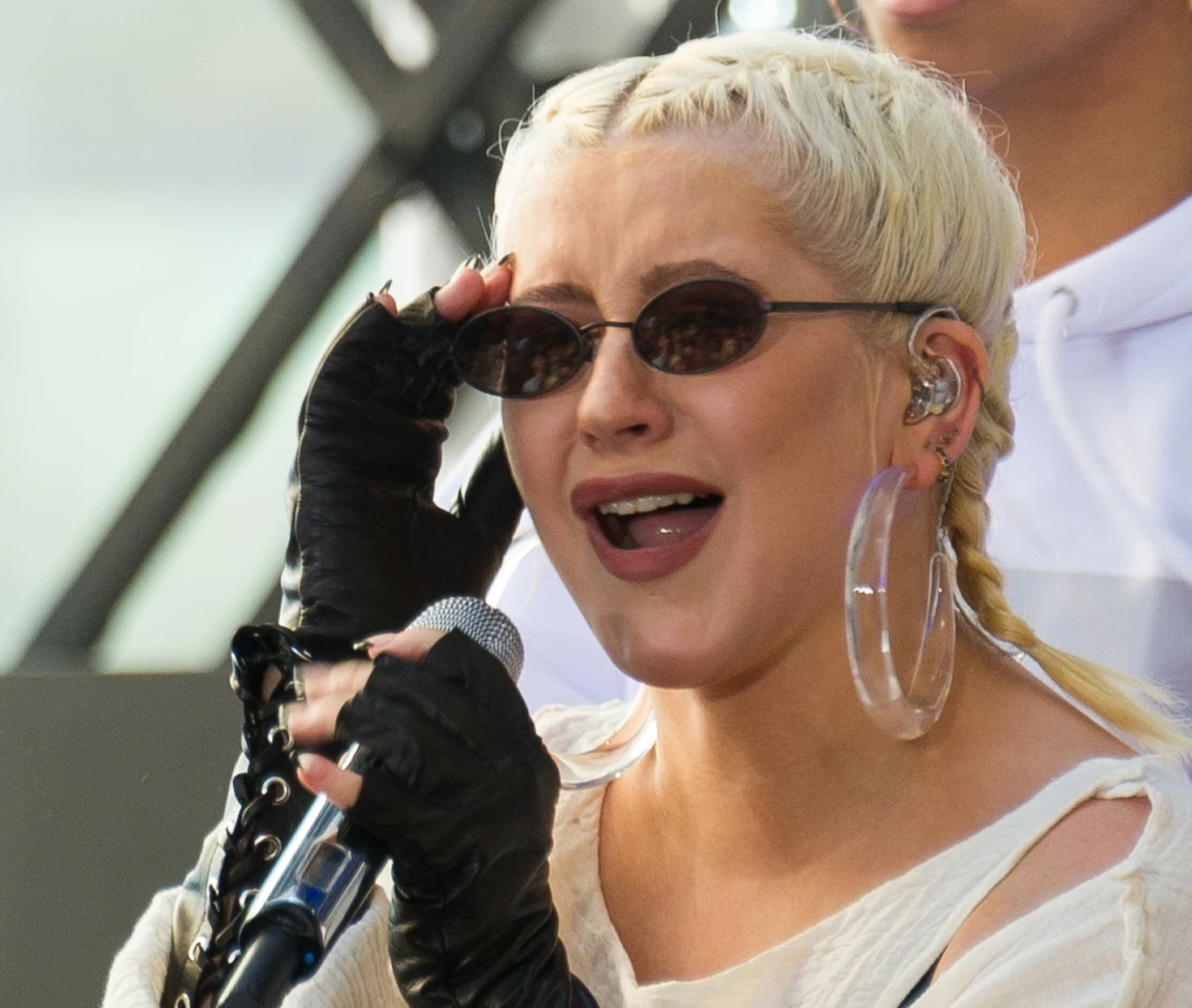 Christina Aguilera nie mogła powstrzymać łez w restauracji Christina Aguilera nie mogła powstrzymać łez w restauracji