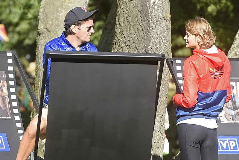 Kuba Wojewódzki i Renata Kaczoruk 