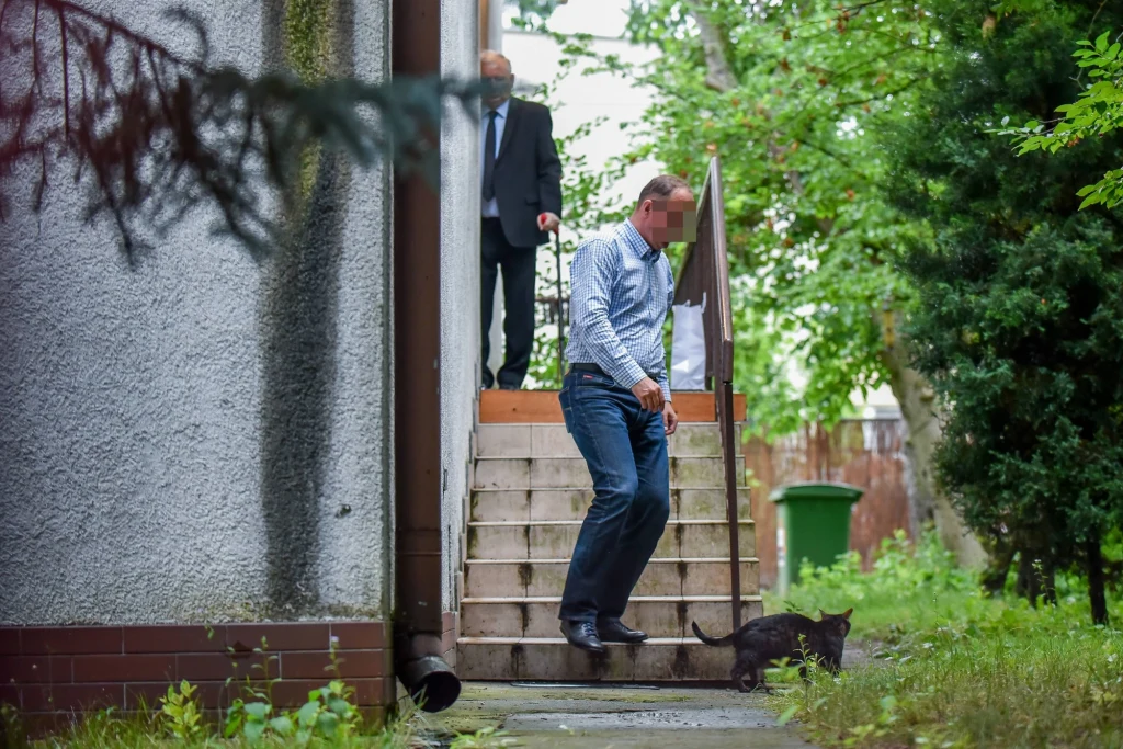 Kot wykorzystał sytuację i czmychnął z domu Kot wykorzystał sytuację i czmychnął z domu