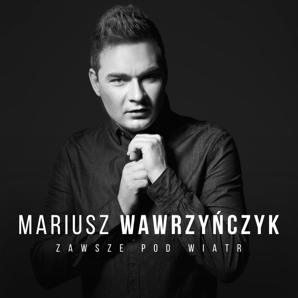 Mariusz Wawrzyńczyk na okładce swojego debiutu