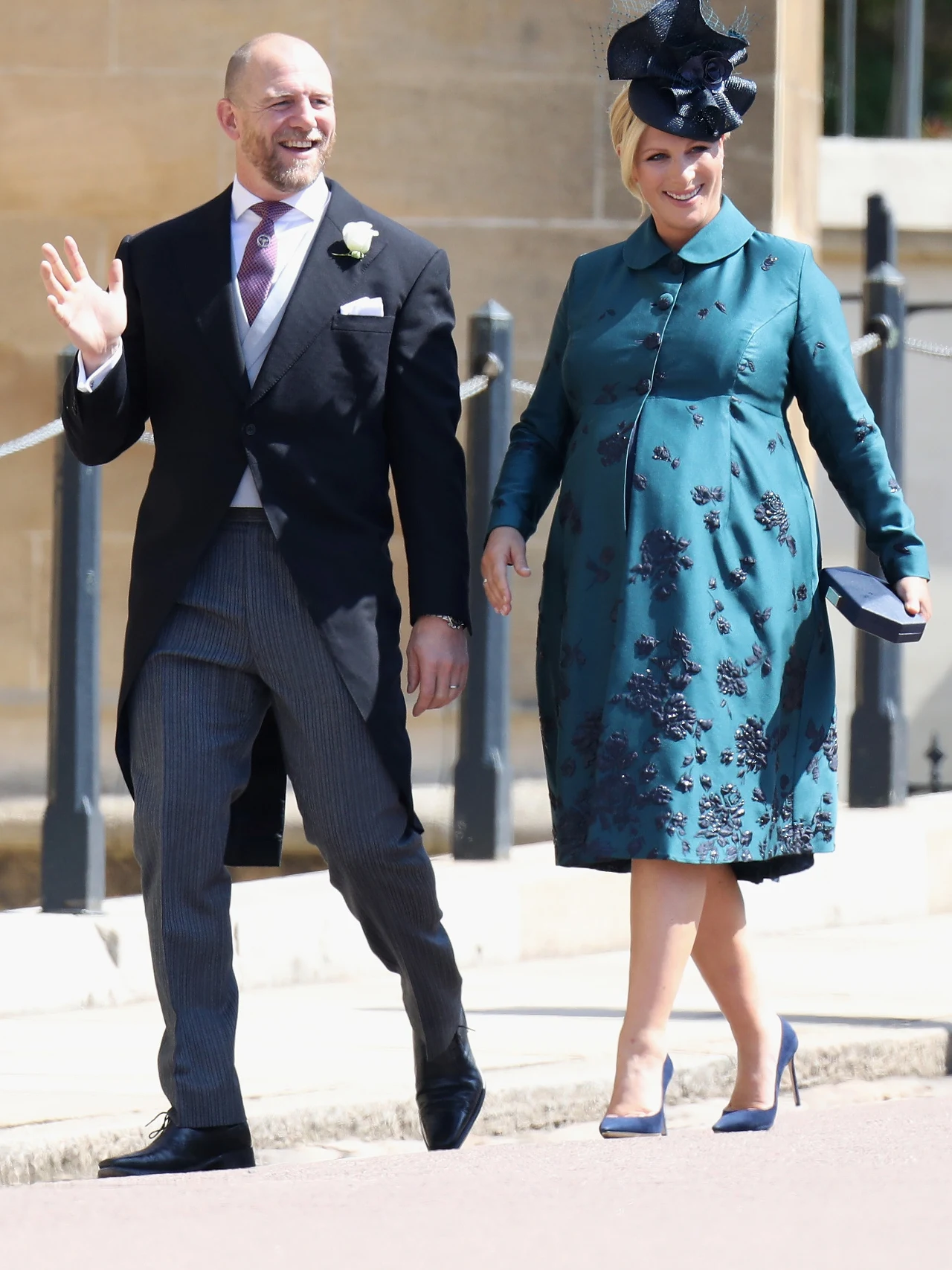 Zara Tindall z mężem