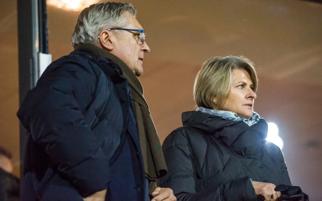 Adam Nawałka z żoną Katarzyną