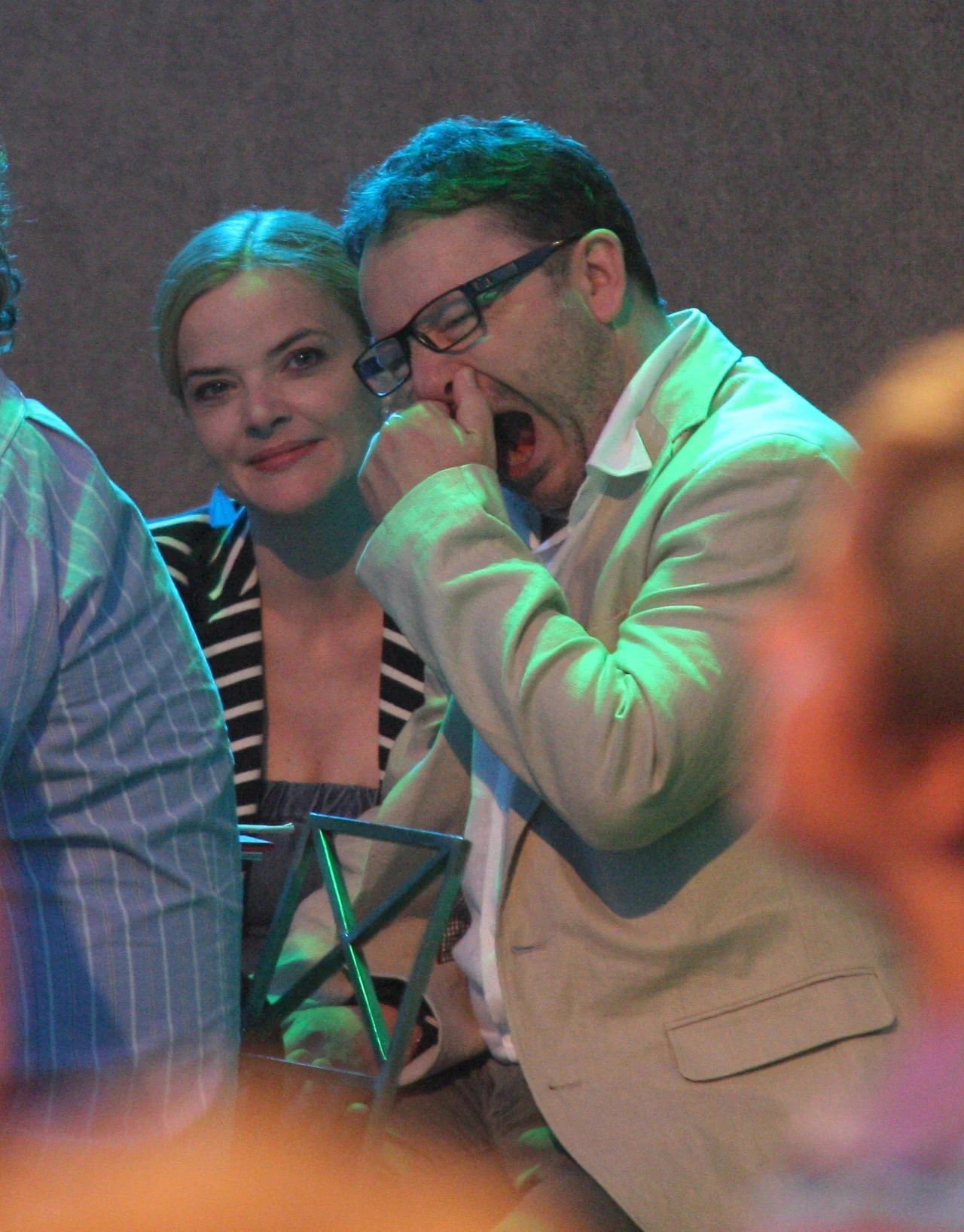 Monika Zamachowska i Zbyszek