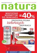 Gazetka promocyjna Drogerie Natura - Wszystkie kosmetyki do makijażu do -40% - ważna do 04-07-2018