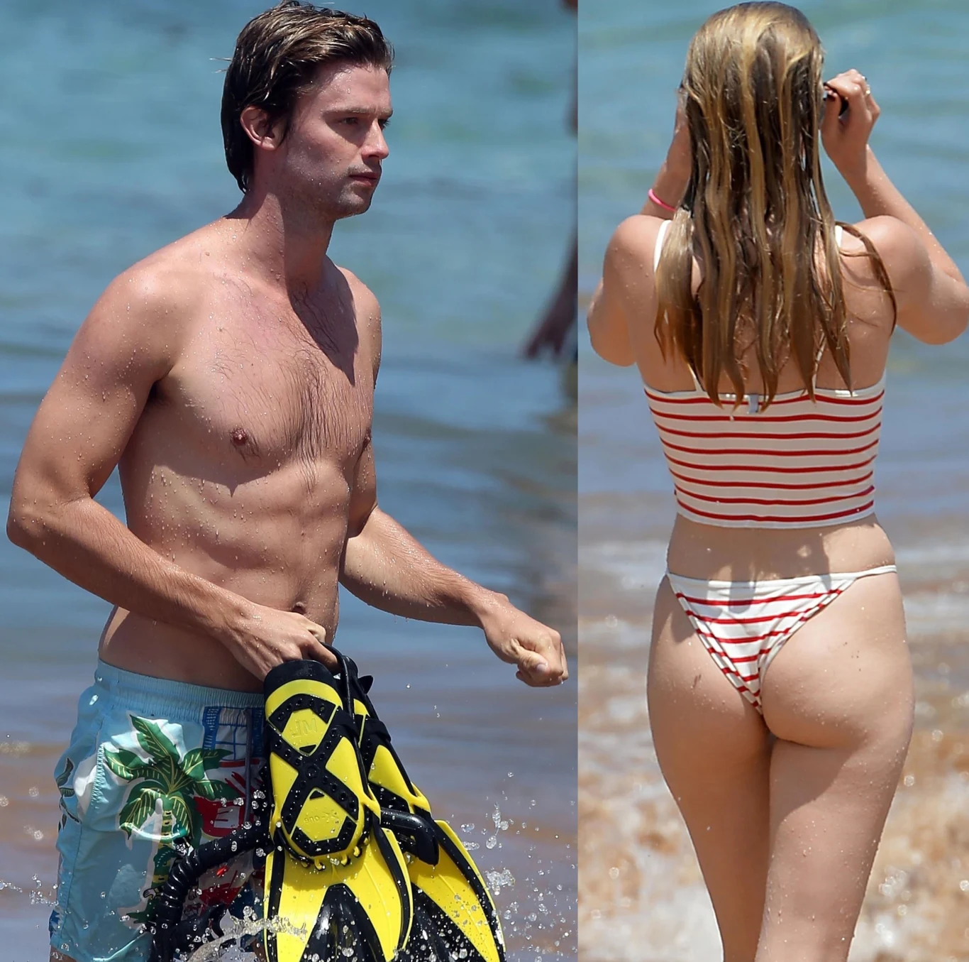 Patrick Schwarzenegger i Abby Champion Patrick Schwarzenegger i Abby Champion
