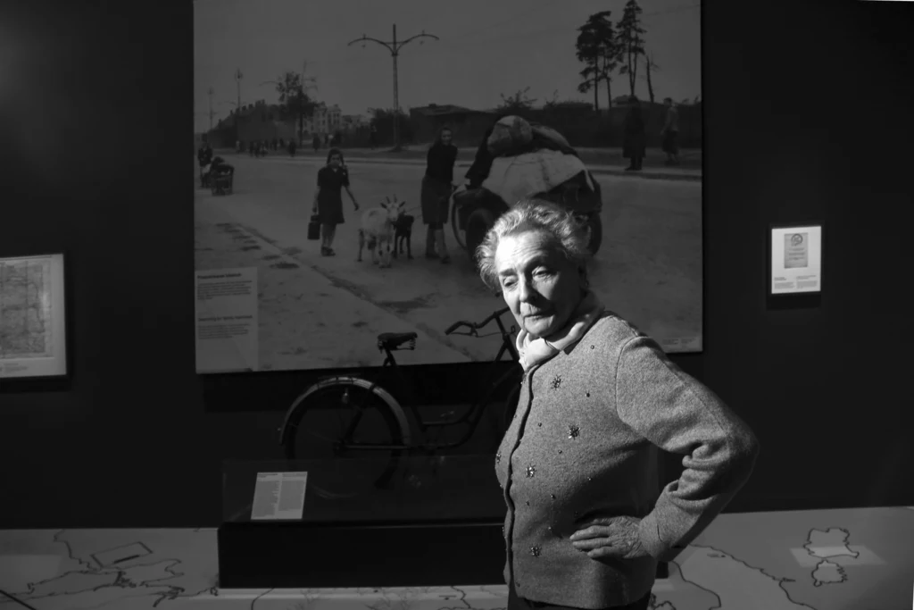 Olga Krzyżanowska w Muzeum II Wojny Światowej Olga Krzyżanowska w Muzeum II Wojny Światowej