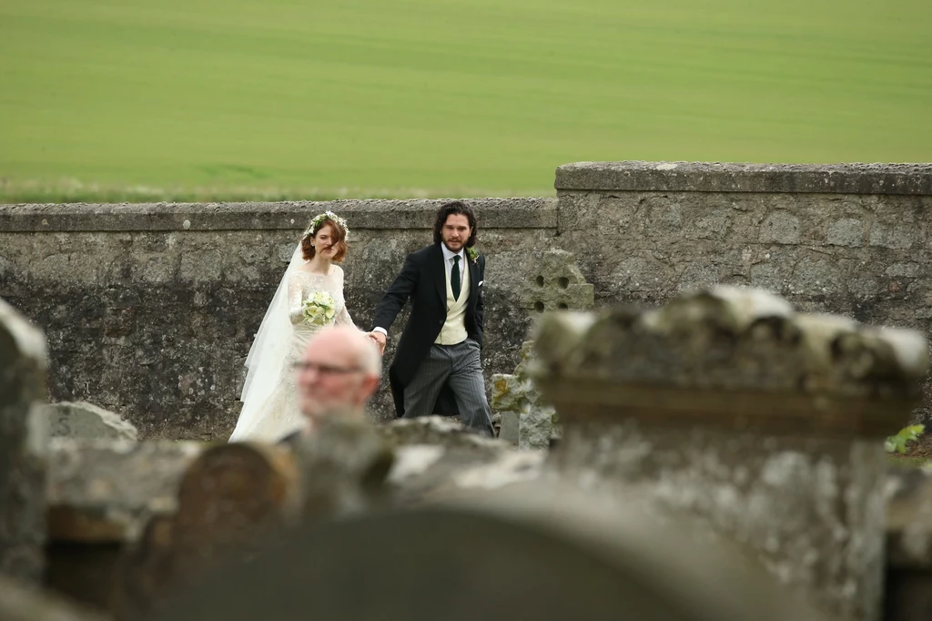 Rose Leslie i Kit Harington Rose Leslie i Kit Harington