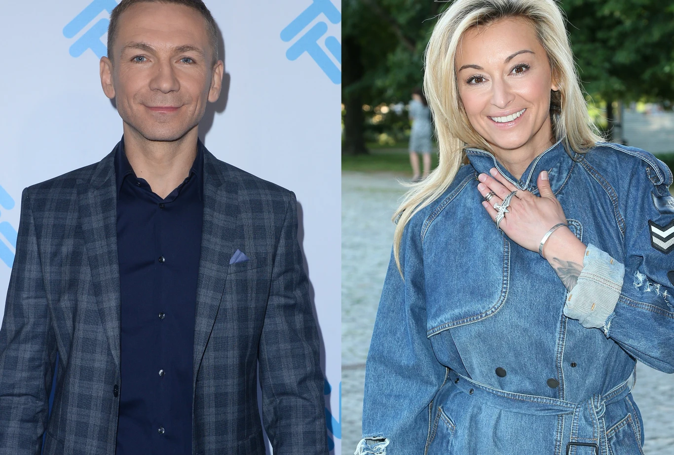 Przemysław Kossakowski i Martyna Wojciechowska Przemysław Kossakowski i Martyna Wojciechowska