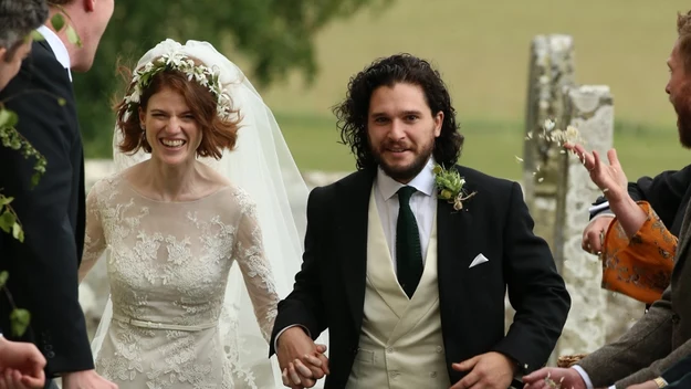 Rose Leslie i Kit Harington