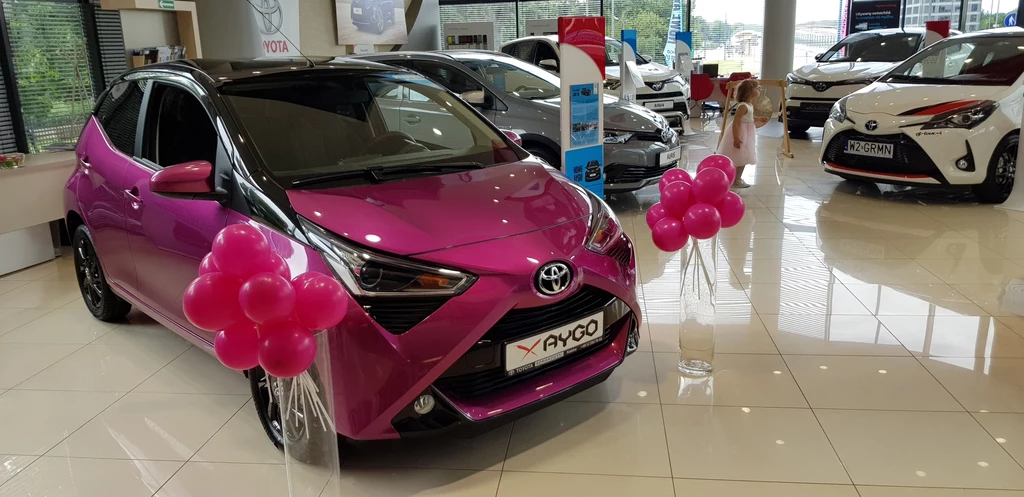 Premiera  Aygo w krakowskim salonie Toyota Romanowski