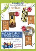 Gazetka promocyjna E.Leclerc - Akcja bez liku ! - ważna do 01-07-2018