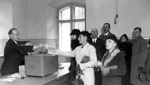 Na zdjęciu: Wybory do Sejmu w 1935 roku w Krakowie