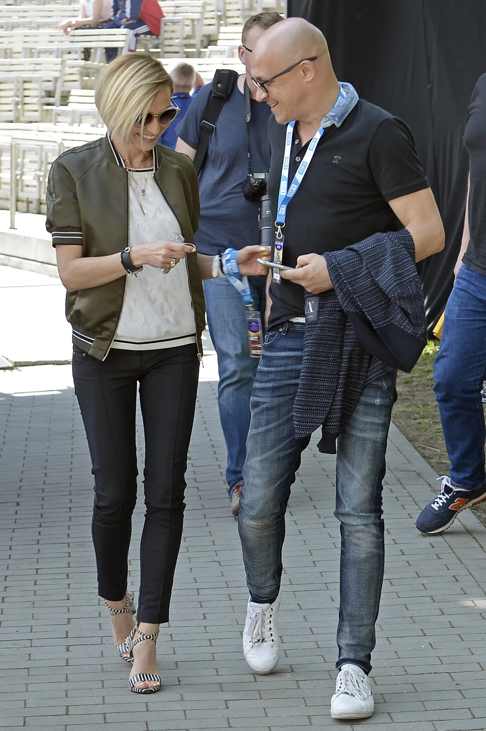 Anna Wyszkoni z ukochanym, Maciejem Durczakiem Anna Wyszkoni z ukochanym, Maciejem Durczakiem