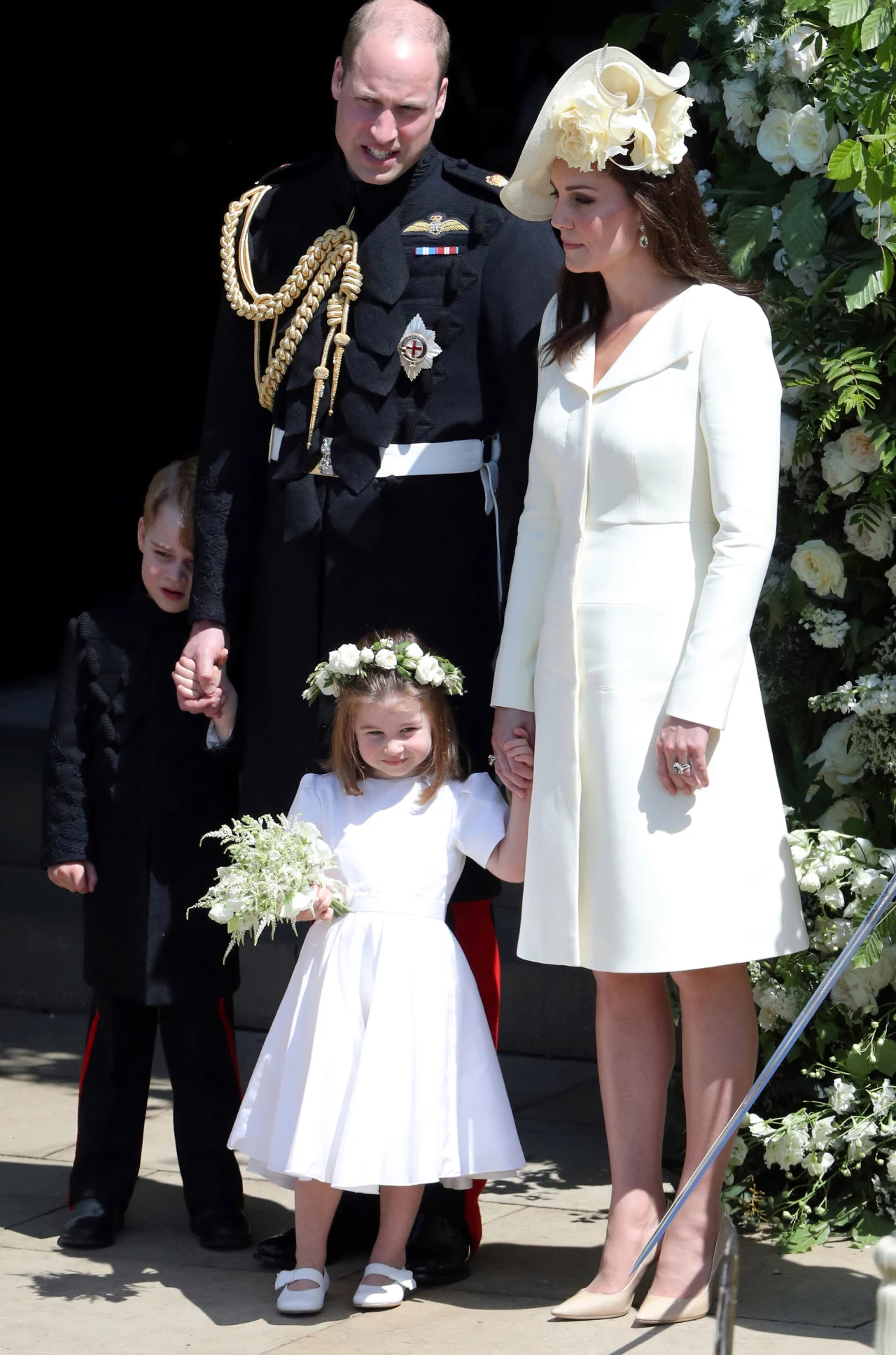 William i Kate z dziećmi William i Kate z dziećmi