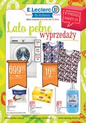 Gazetka promocyjna E.Leclerc - Lato pełne wyprzedaży - ważna do 07-07-2018