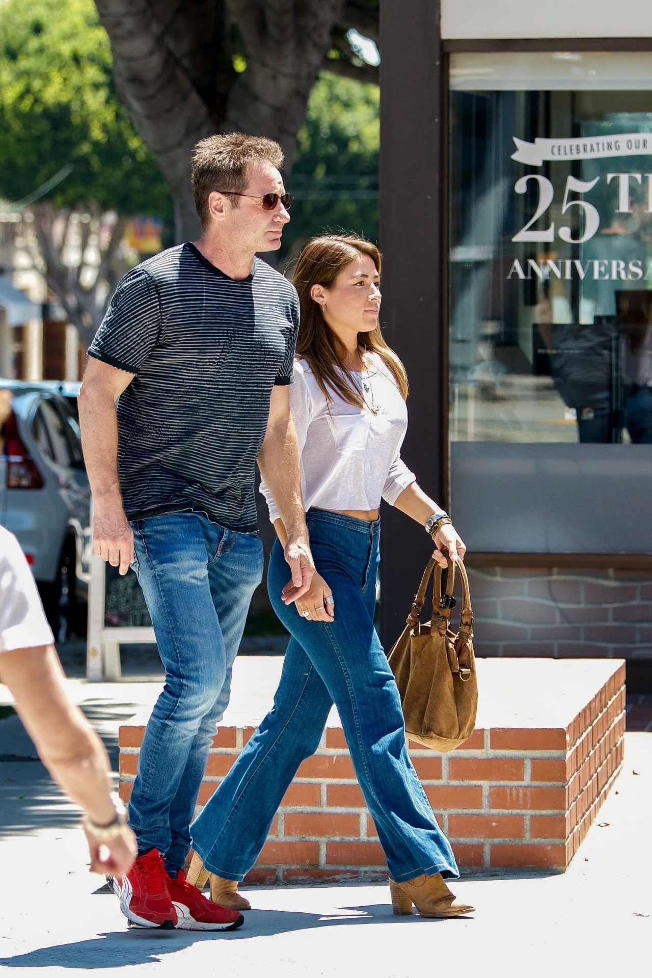 David Duchovny i Monique Pedleberry David Duchovny i Monique Pedleberry