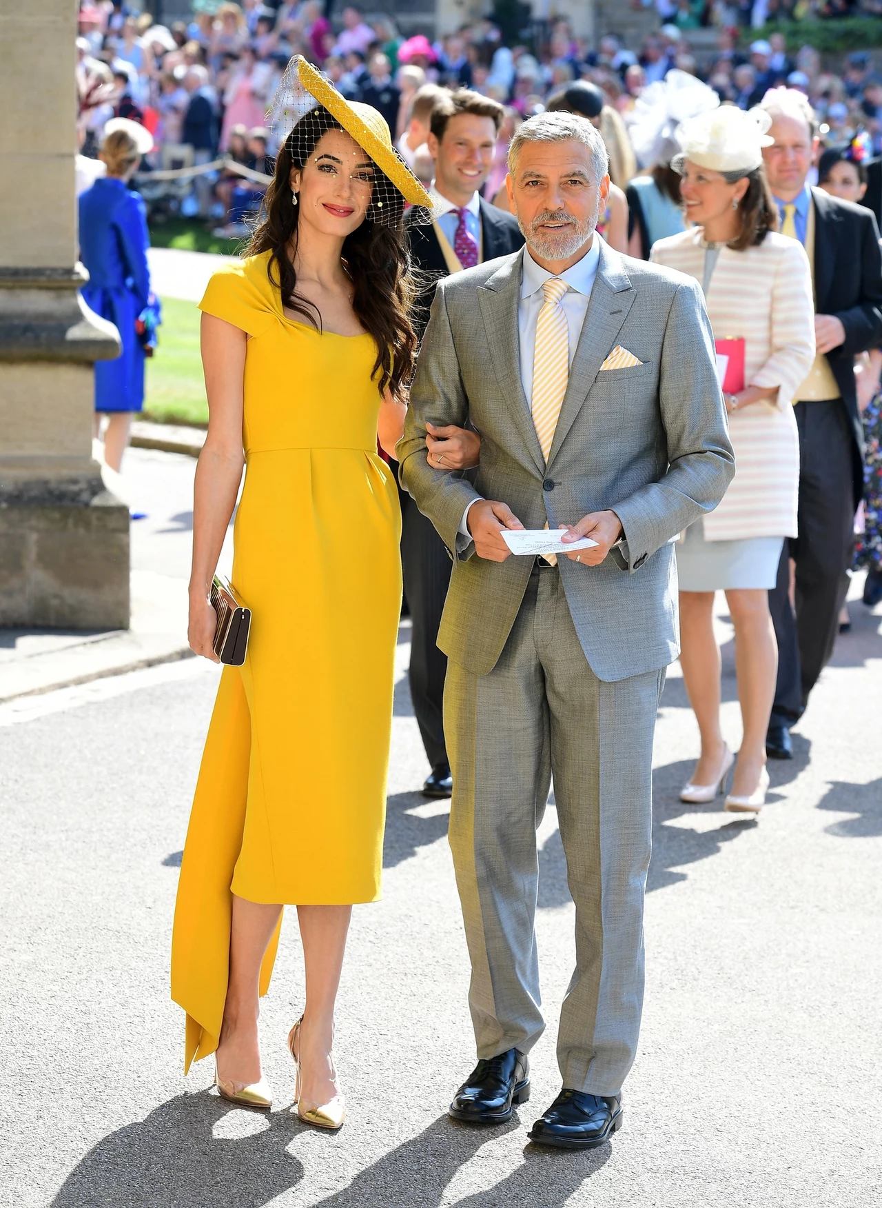 Amal w kreacji Stelli McCartney Amal w kreacji Stelli McCartney
