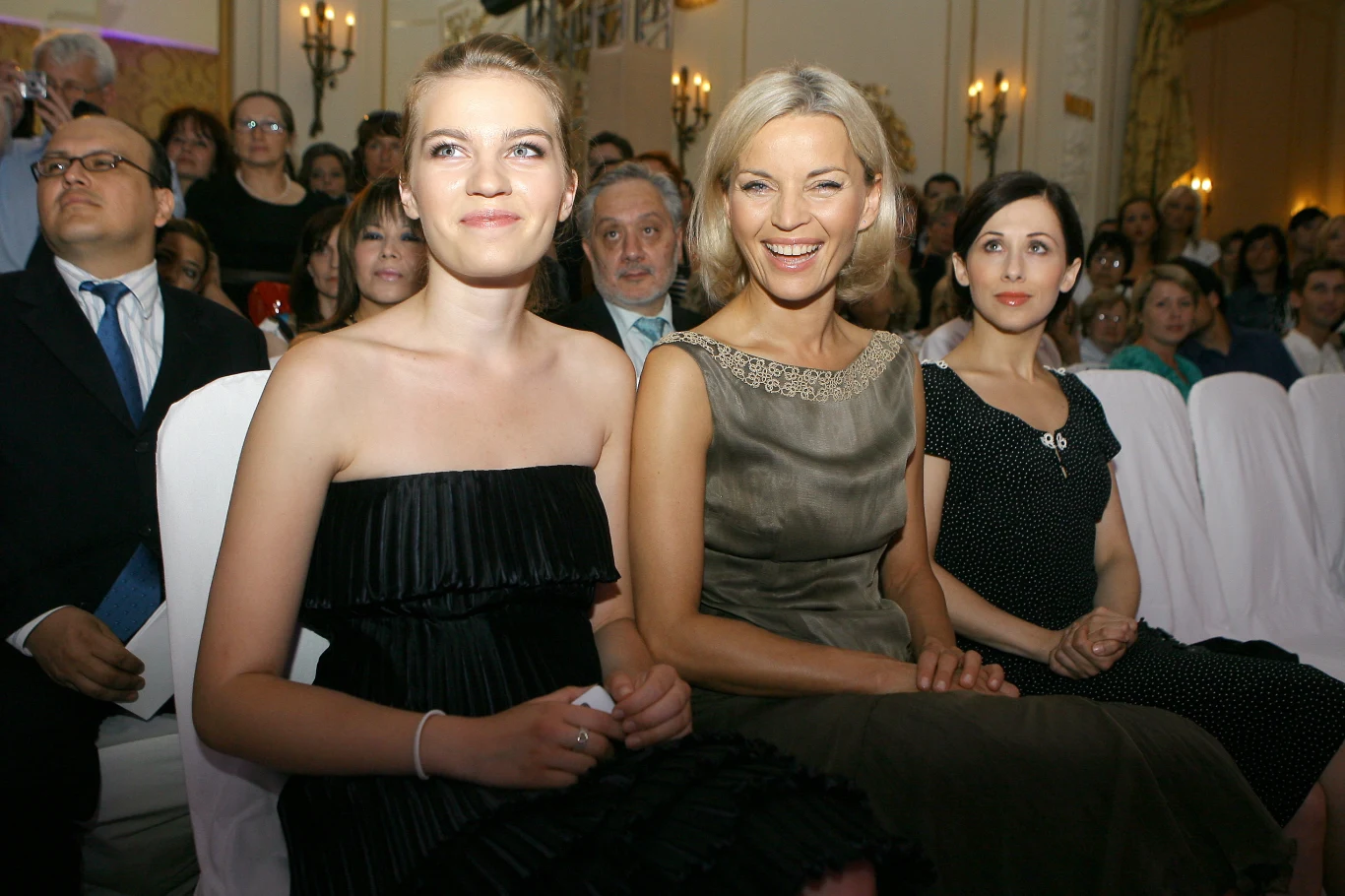 Małgorzata Foremniak z córką Olą Małgorzata Foremniak z córką Olą