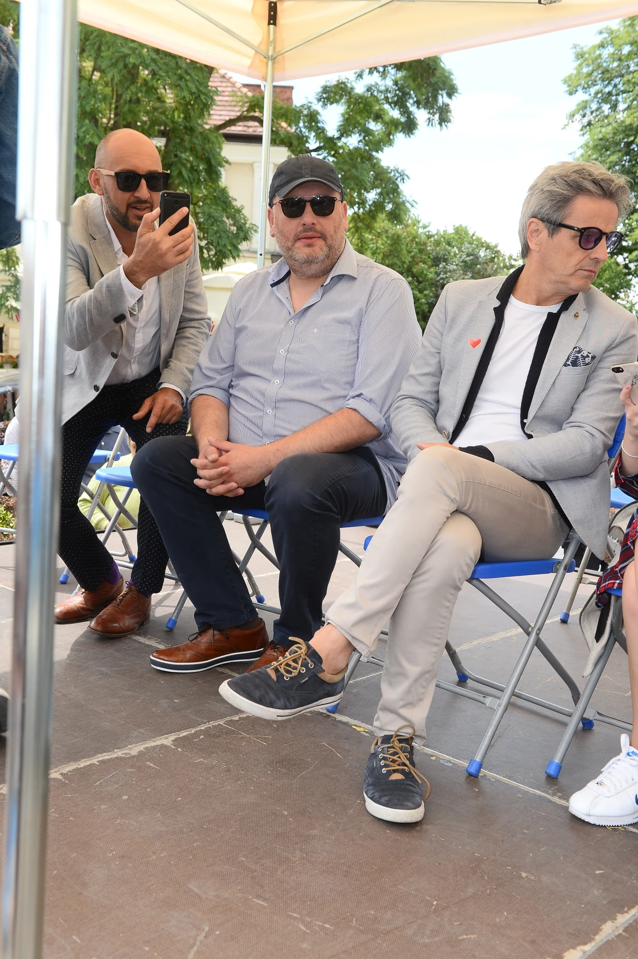 Michał Piela i Piotr Polk na zlocie fanów w Sandomierzu Michał Piela i Piotr Polk na zlocie fanów w Sandomierzu