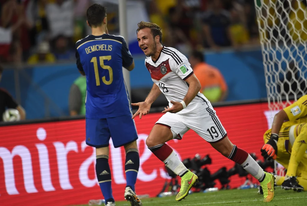 Finał MŚ 2014 - Mario Goetze zdobył zwycięską bramkę dla reprezentacji Niemiec