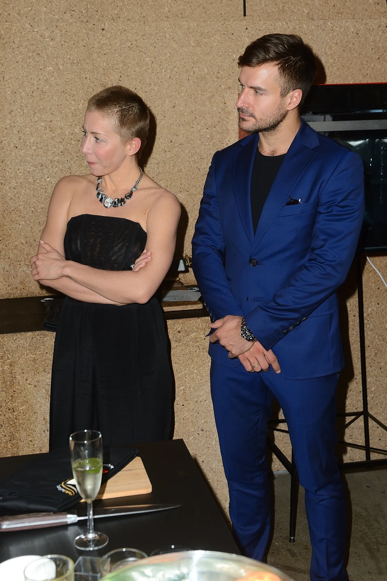 Katarzyna Warnke i Piotr Stramowski