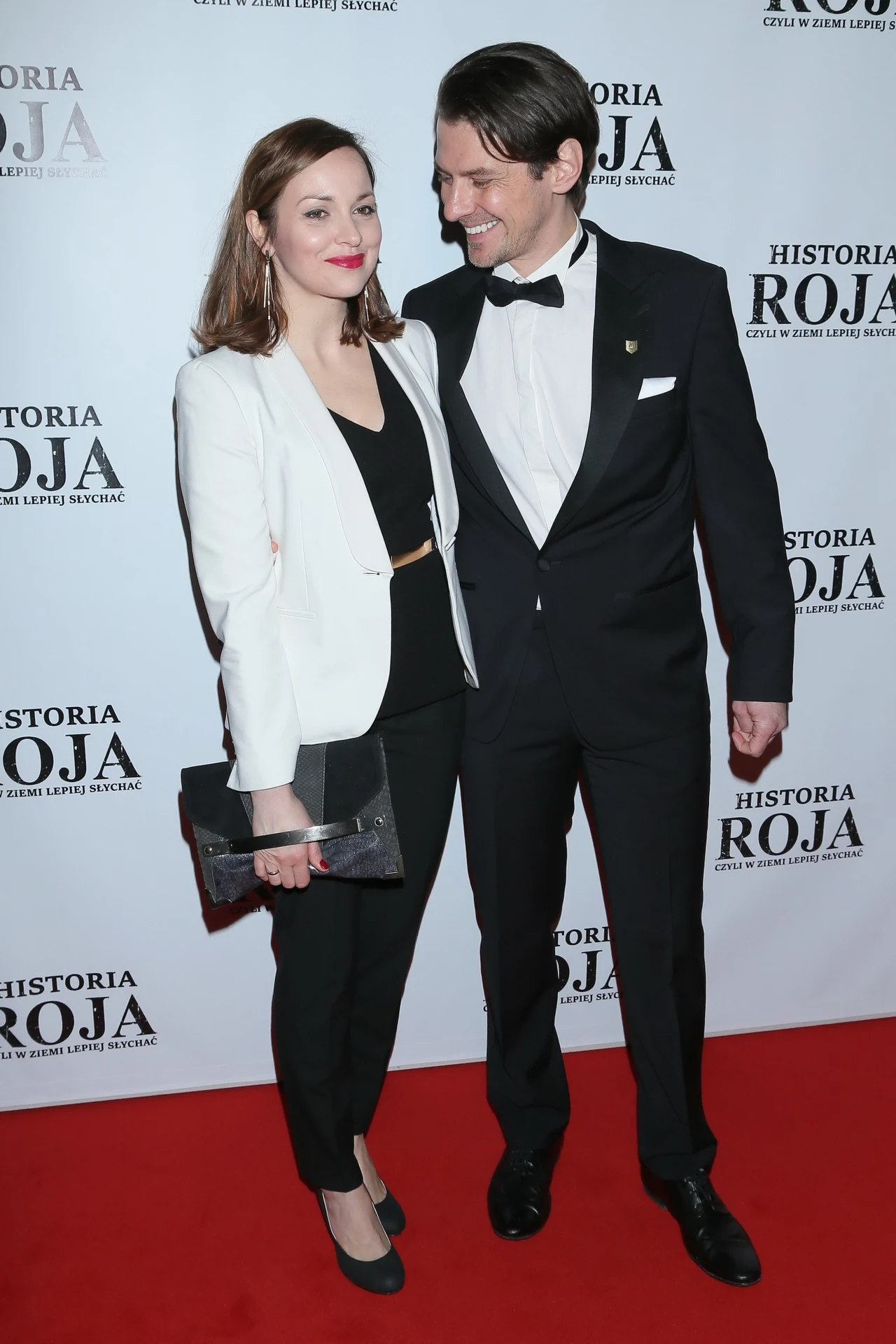 Marcin Kwaśny z żoną Marcin Kwaśny z żoną