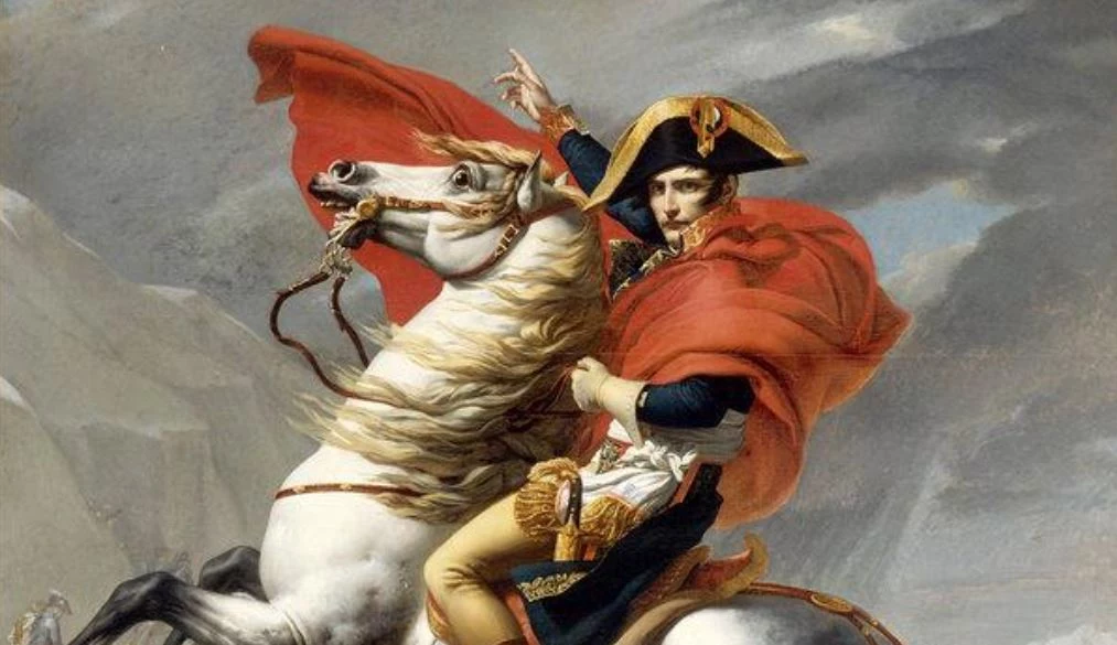 Napoleon Bonaparte na obrazie Jacques-Louisa Davida