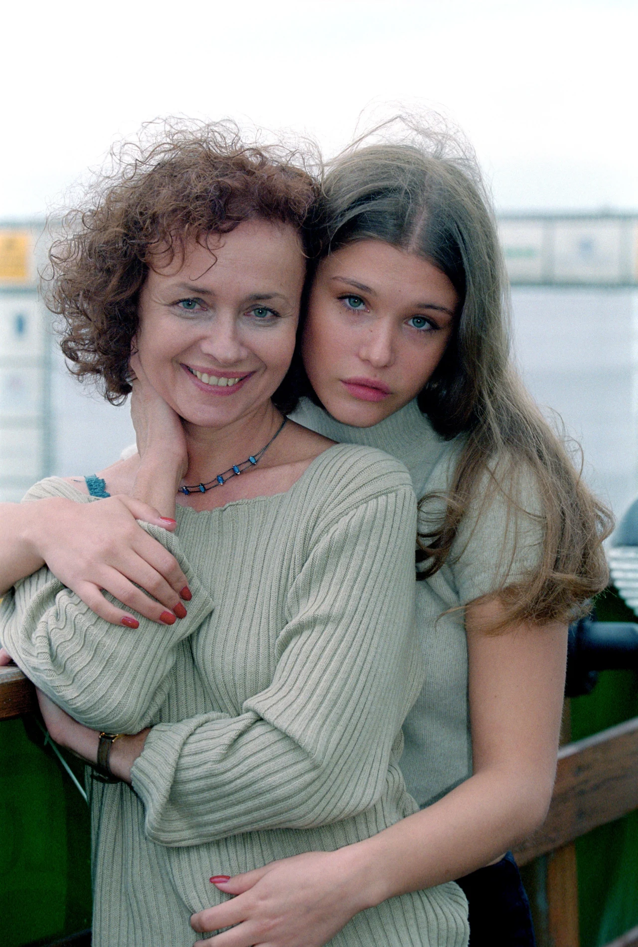 Joanna Szczepkowska z córką Marią Konarowską Joanna Szczepkowska z córką Marią Konarowską