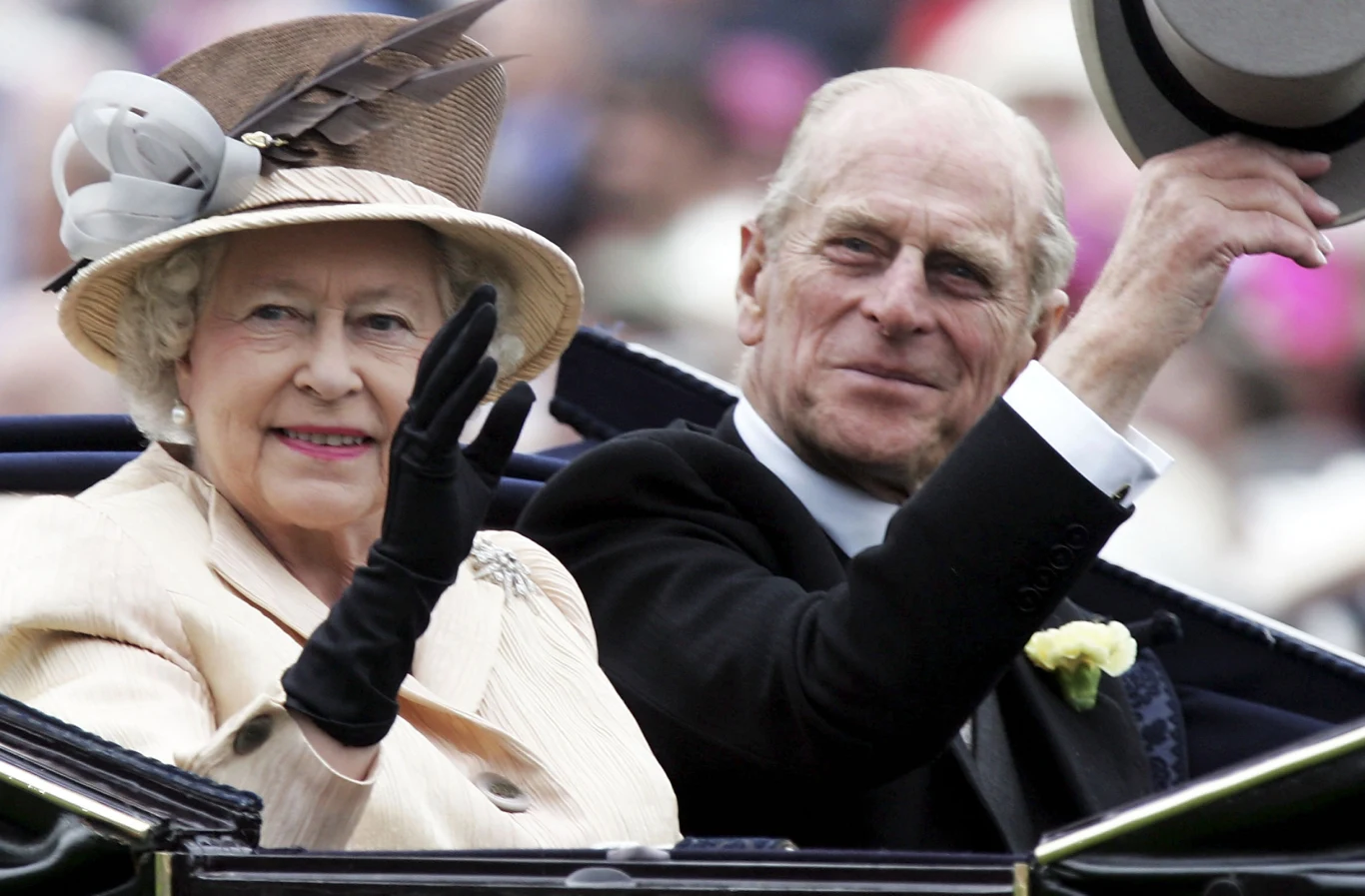 Królowa Elżbieta i książę Filip Królowa Elżbieta i książę Filip