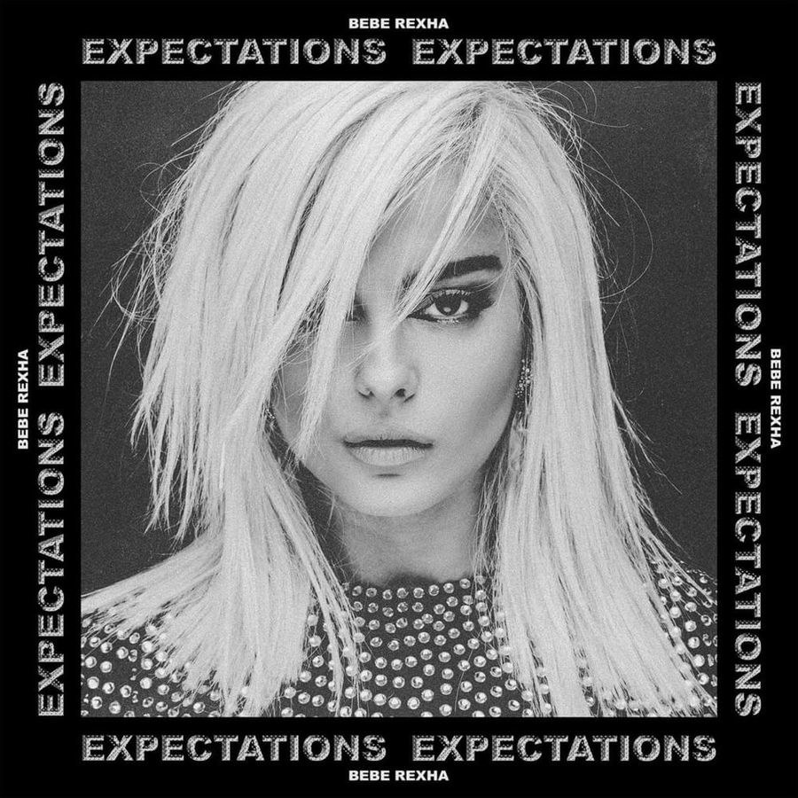 Bebe Rexha na okładce płyty "Expectations"