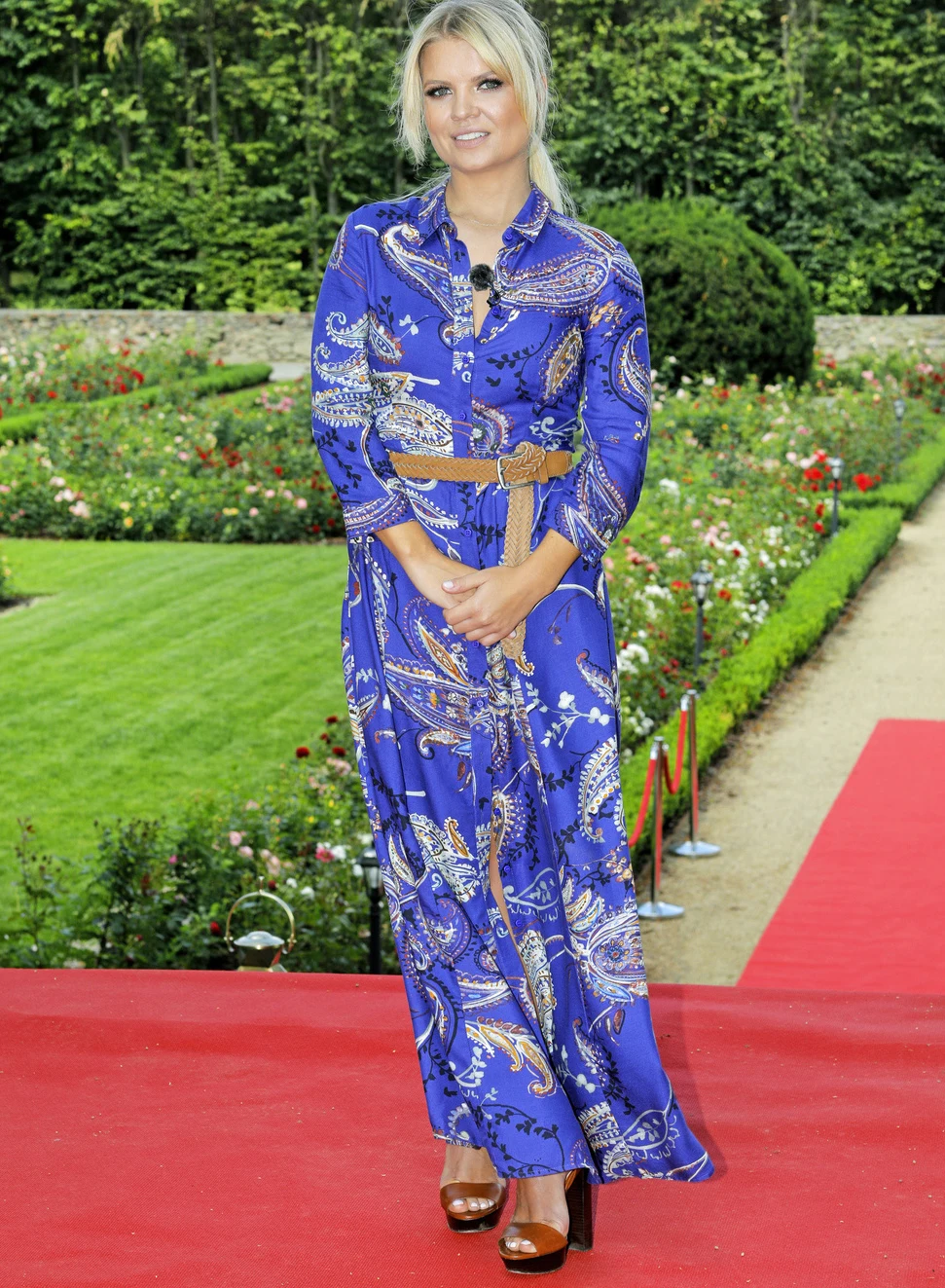 Marta Manowska na planie "Rolnik szuka żony 5"