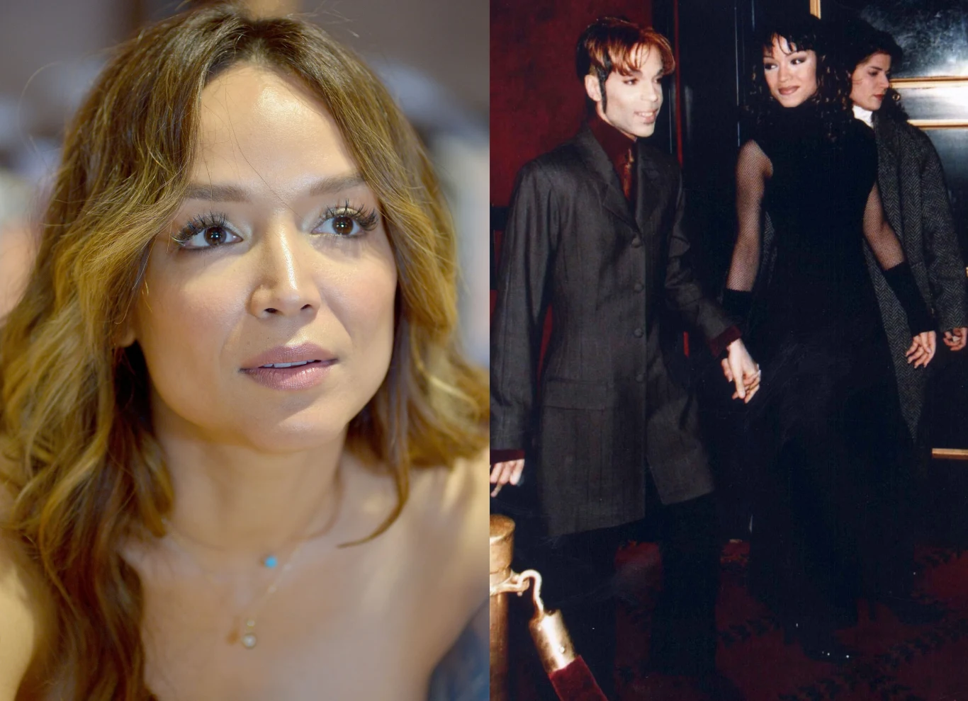 Mayte Garcia i Prince - zdjęcie po prawej pochodzi z 1996 roku Mayte Garcia i Prince - zdjęcie po prawej pochodzi z 1996 roku