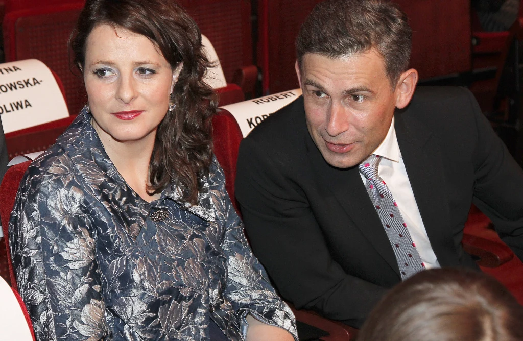 Robert Korzeniowski z drugą żoną Magdaleną Robert Korzeniowski z drugą żoną Magdaleną