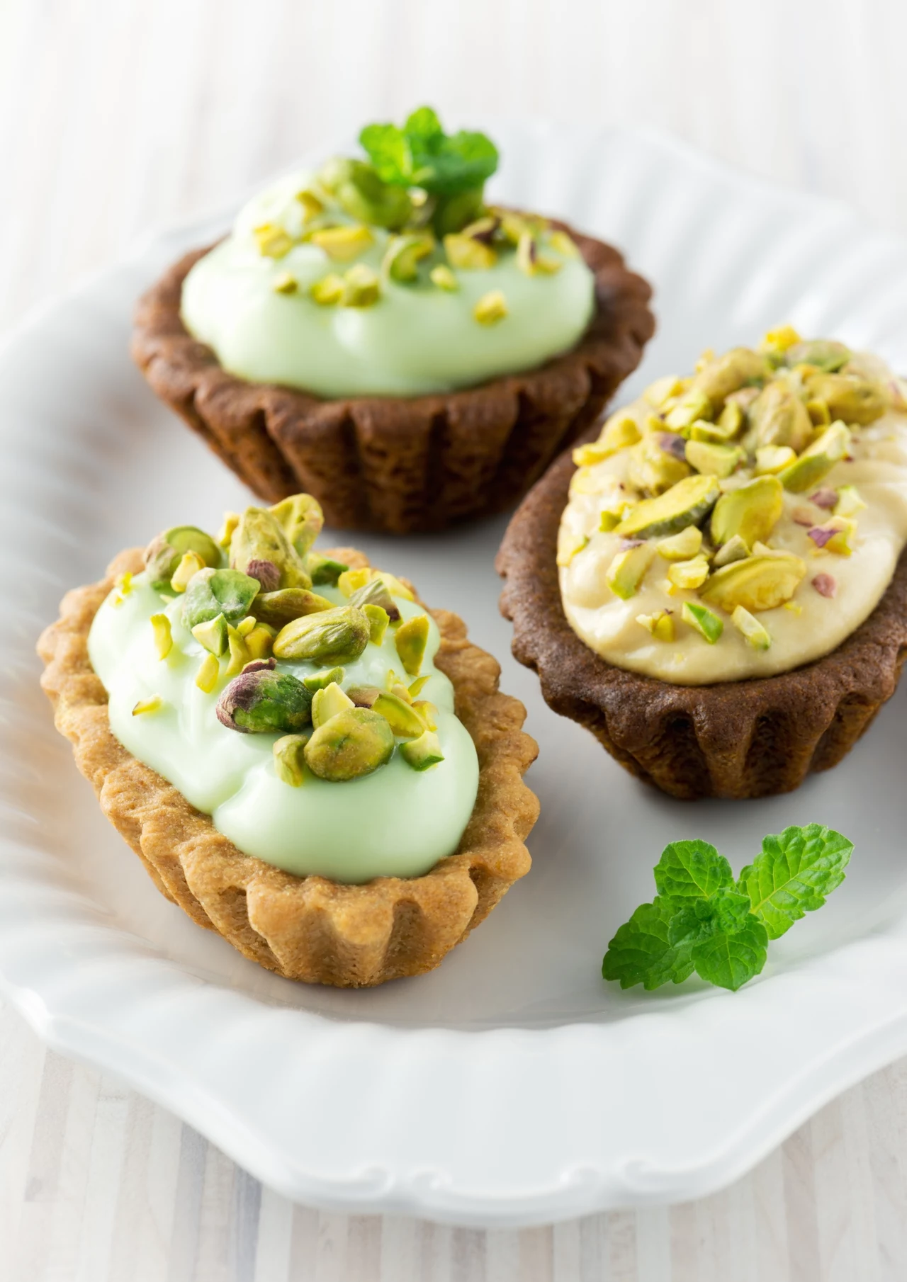 Babeczki z pistacjami Babeczki z pistacjami