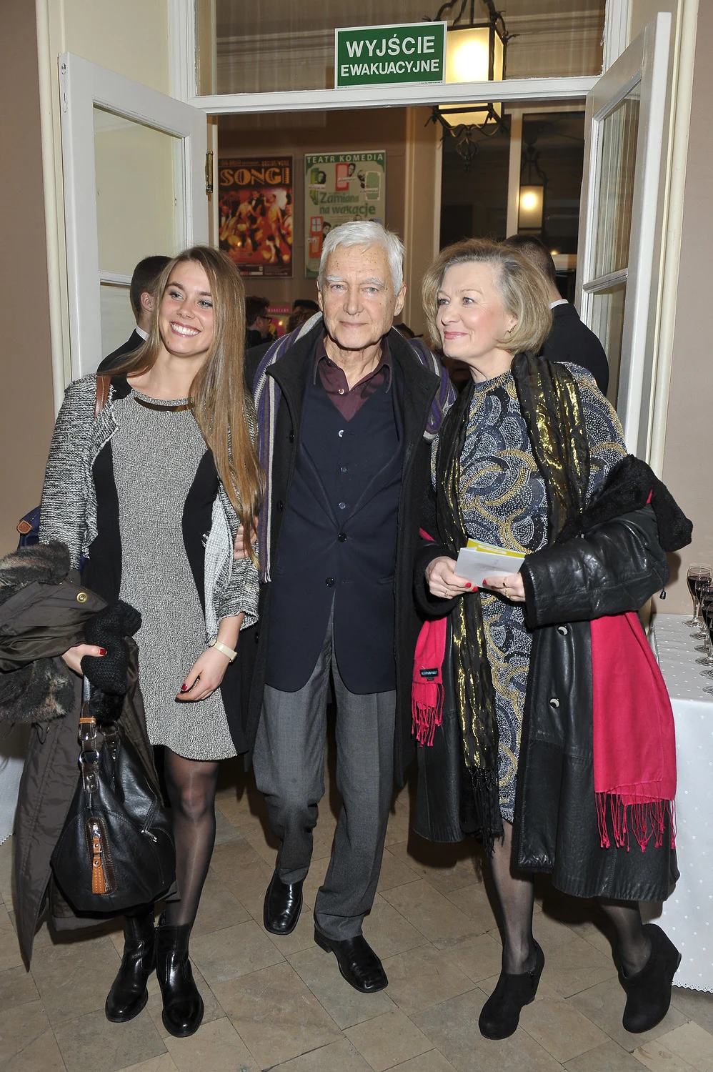 Krzysztof Kalczyński i Halina Rowicka z najmłodszą córką