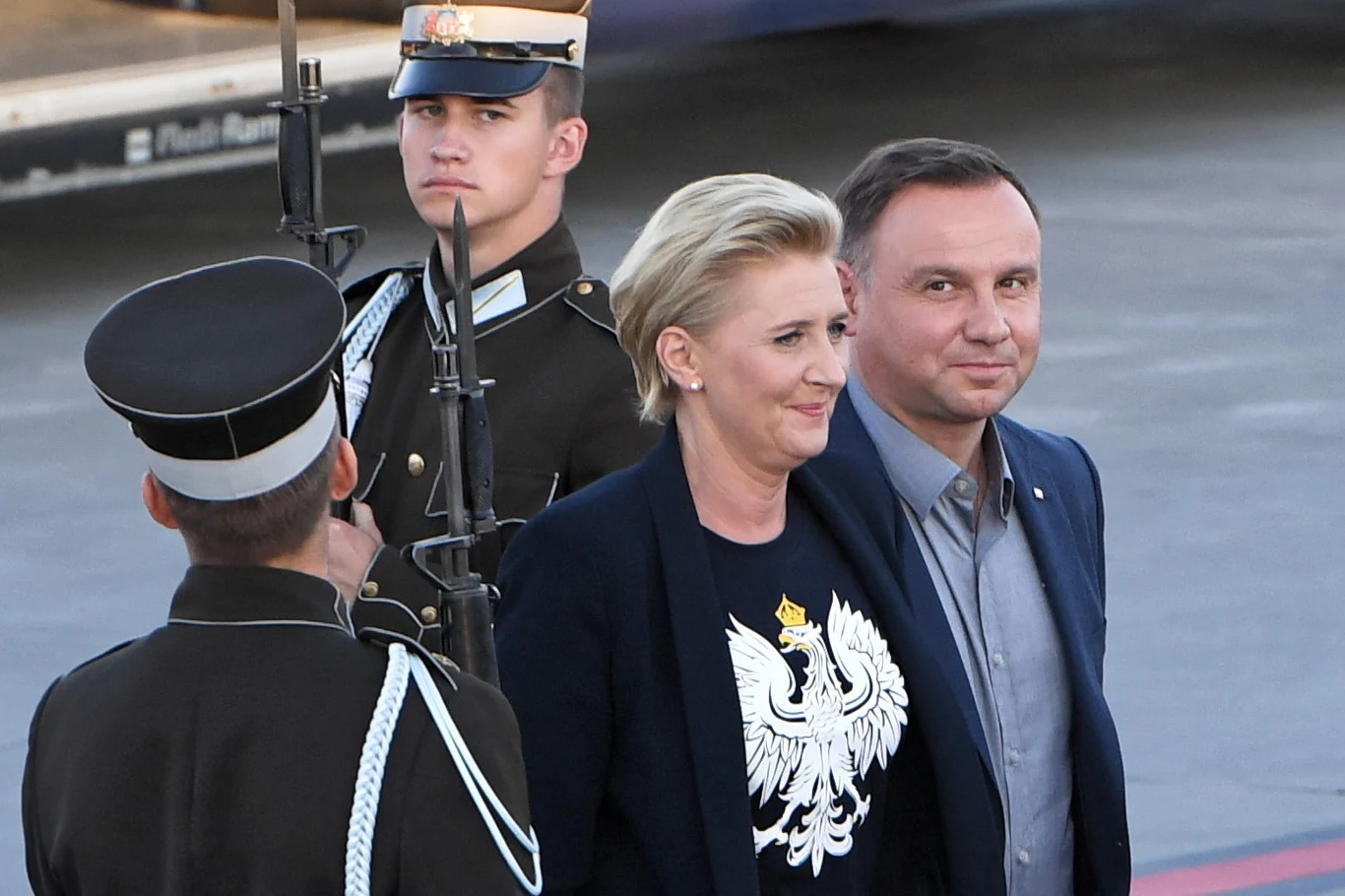 Agata i Andrzej Dudowie Agata i Andrzej Dudowie