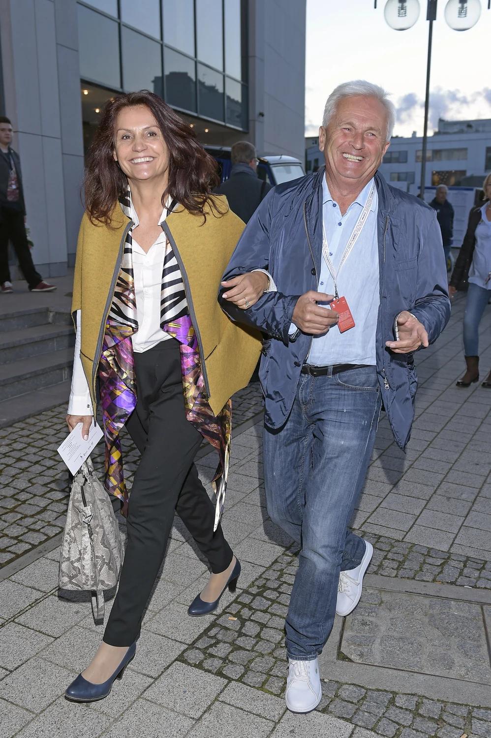 Małgorzata Pieczyńska z mężem Małgorzata Pieczyńska z mężem