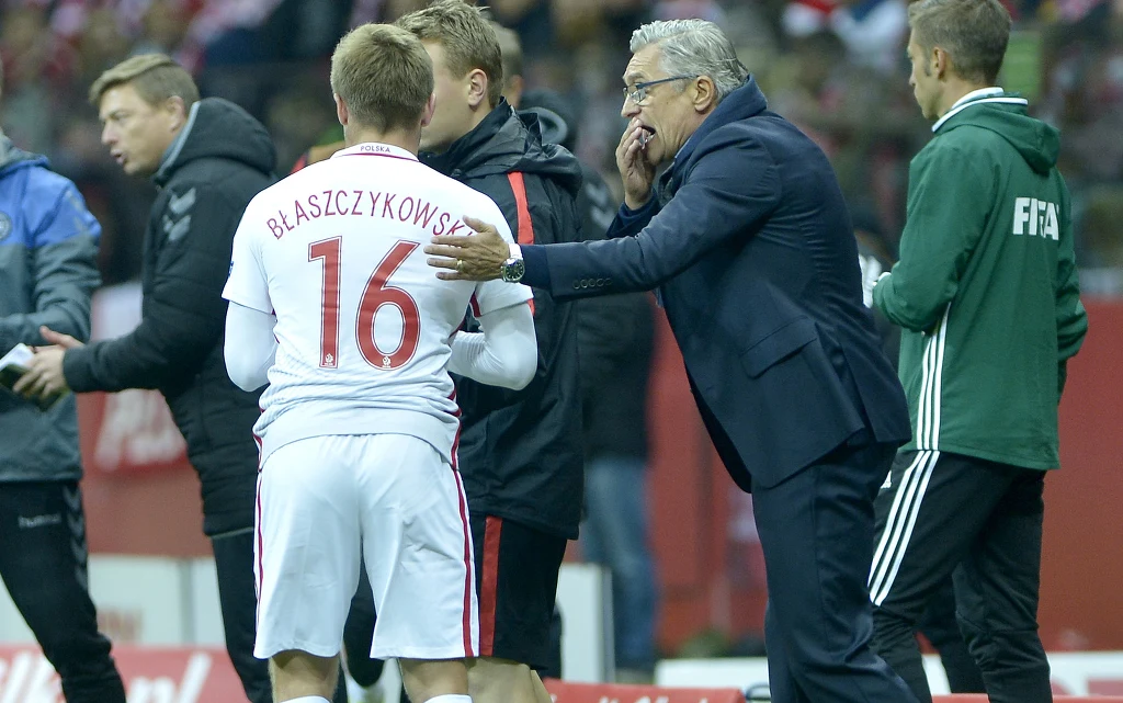 Jakub Błaszczykowski i Adam Nawałka