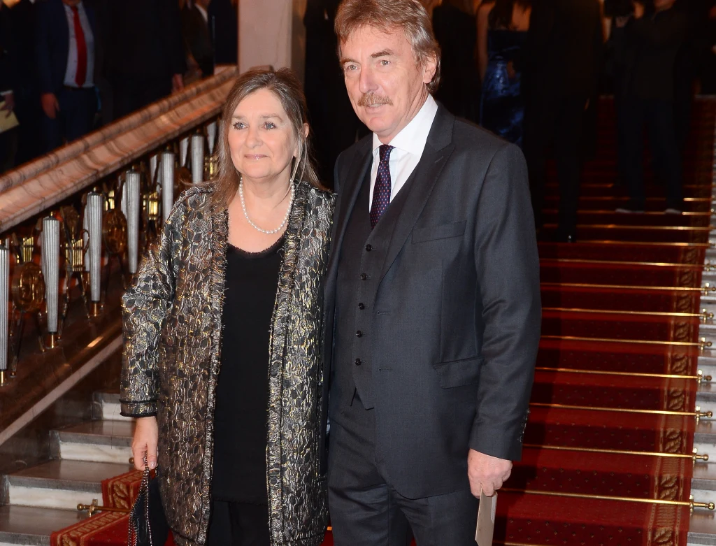 Zbigniew Boniek z żoną Zbigniew Boniek z żoną