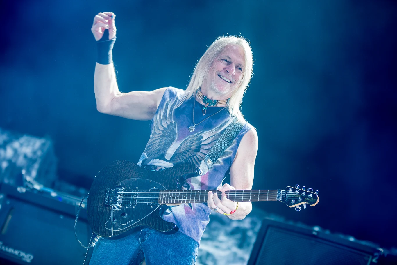 Zobacz zdjęcia z koncertu Deep Purple w Tauron Arenie Kraków - Steve Morse
