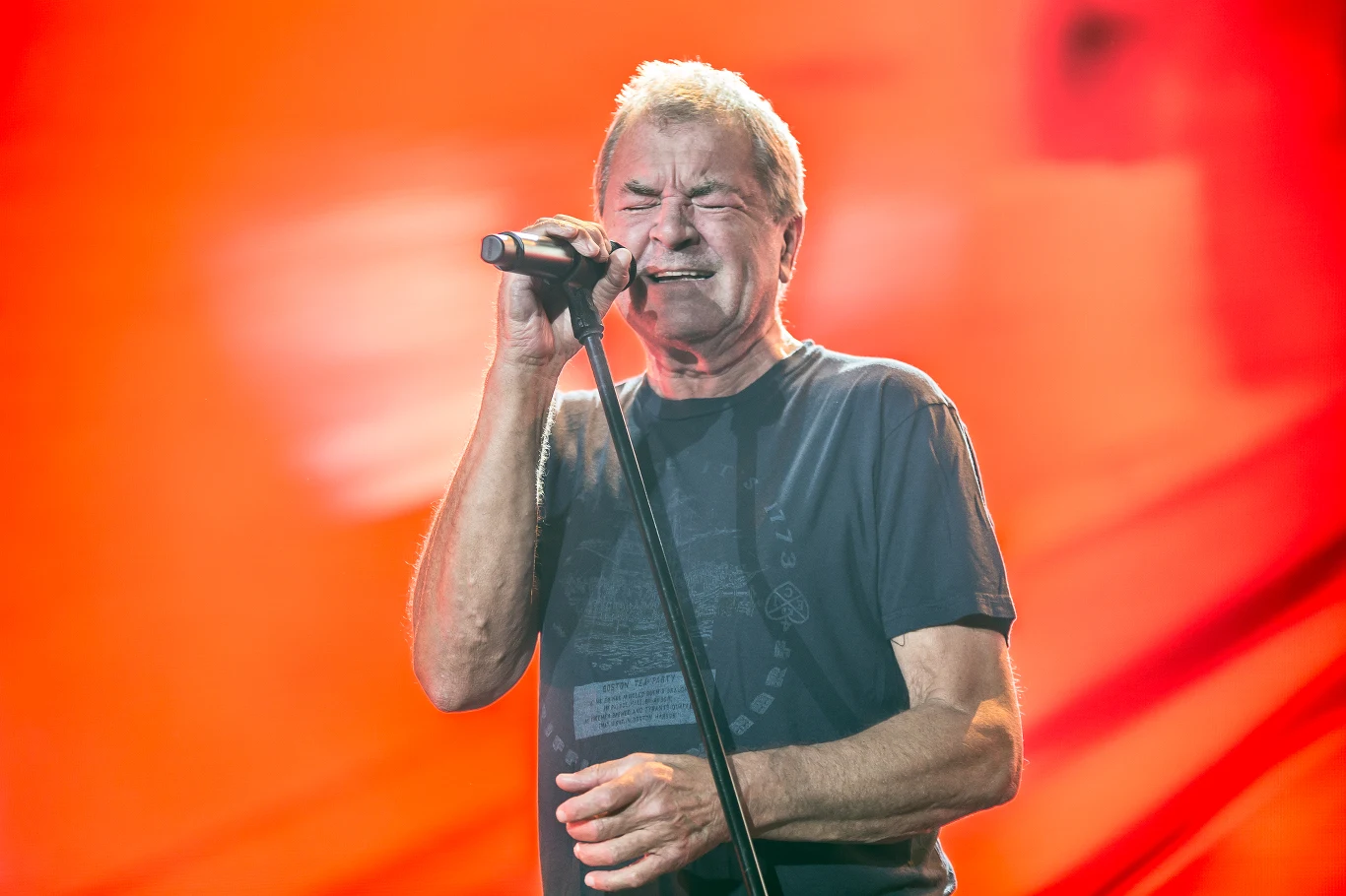 Zobacz zdjęcia z koncertu Deep Purple w Tauron Arenie Kraków - Ian Gillan