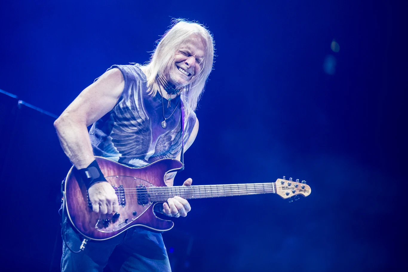 Zobacz zdjęcia z koncertu Deep Purple w Tauron Arenie Kraków - Steve Morse