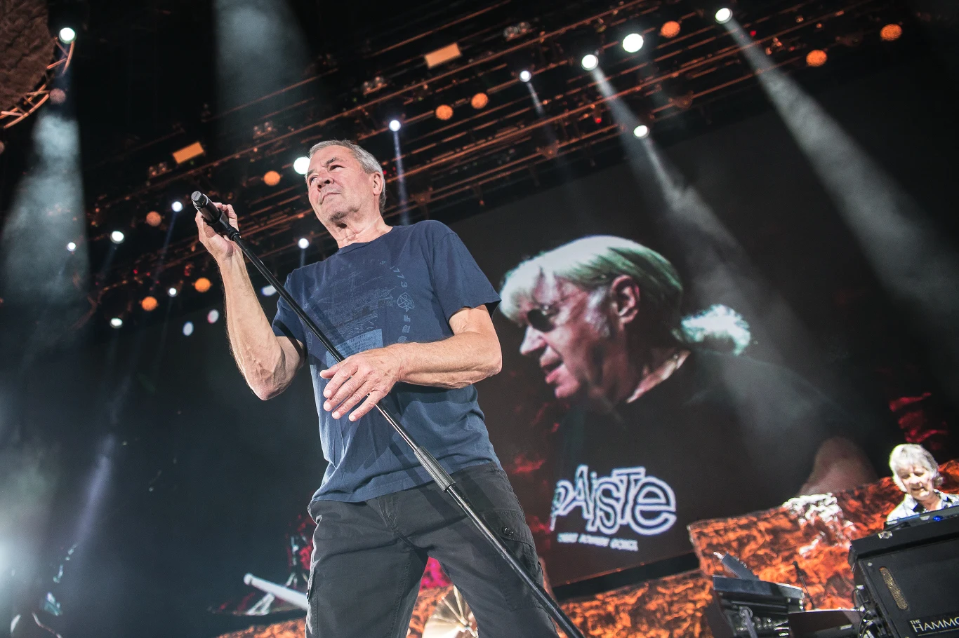 Zobacz zdjęcia z koncertu Deep Purple w Tauron Arenie Kraków - Ian Gillan