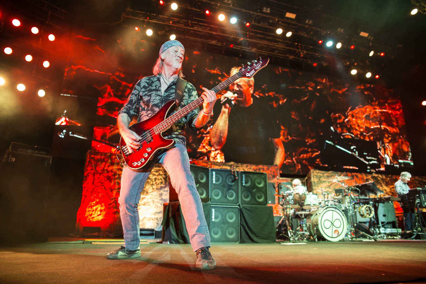 Zobacz zdjęcia z koncertu Deep Purple w Tauron Arenie Kraków - Roger Glover