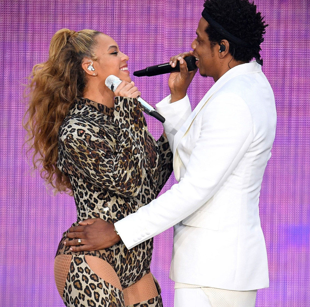 Beyonce i Jay-Z na scenie